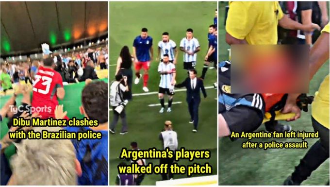 Lionel Messi Storms Out After Brawl in Stands During Brazil Match