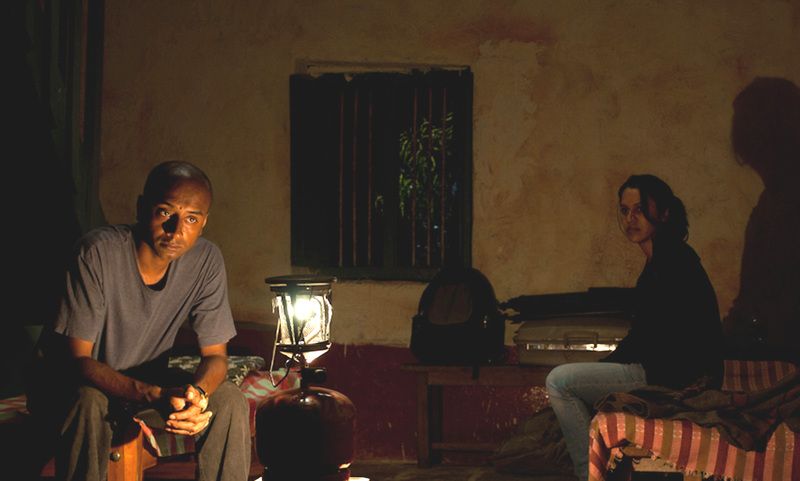 Bhavani Prakash (right) in a still from the Kannada film titled 'Attihannu mattu Kanaja' (2014)