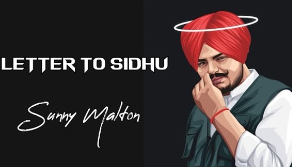 The cover of the music video of the song Letter to Sidhu