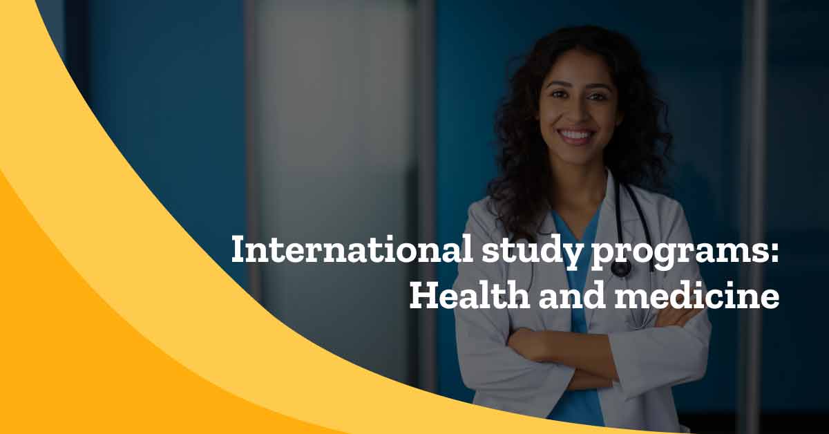 International study programs: Health and medicine