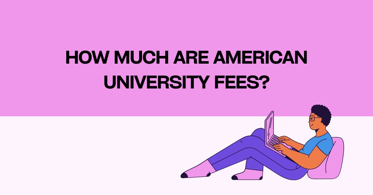 How Much Are American University Fees?